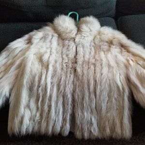 Saga Fox Vintage Fur Coat Size Medium